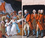 Lord Cornwallis Receiving the Sons of Tipu as Hostages